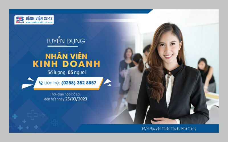 Banner tuyển dụng mẫu 8